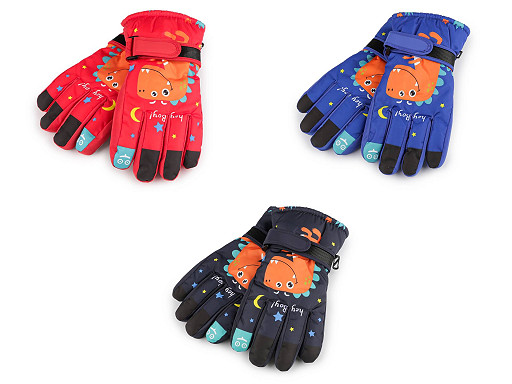 Παιδικά χειμερινά γάντια, δεινόσαυρος