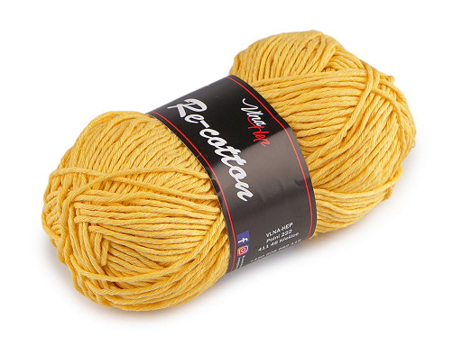 Bavlnená pletacia priadza Re-Cotton 50 g
