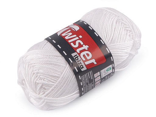 Baumwoll-Strickgarn Twister Ibiza, 50 g Baumwoll-Strickgarn Twister Ibiza, 50 g