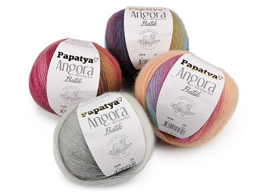 Włóczka Papatya Angora Batik 100 g