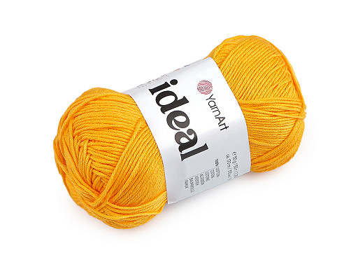 Bavlnená pletacia priadza Ideal 50 g