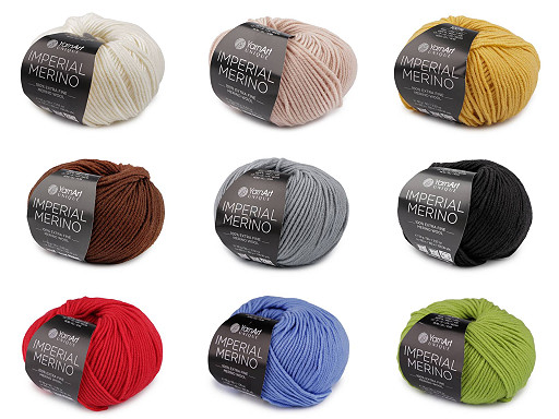 Włóczka Imperial 100% Merino 50 g