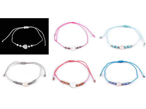 Brățară Shamballa inimă