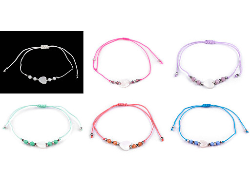 Brățară Shamballa inimă
