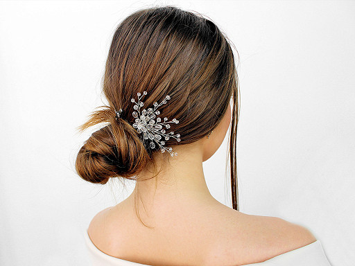 Bridal Crystals Hair Pin
