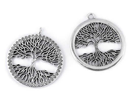 Metal Charm - Tree of Life Ø41 mm