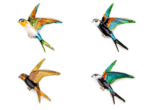 Broche, pájaro