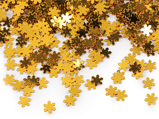 Nastro Glitter Oro 9m Con 24 Fili Di Plastica Lucida - Per Decorazioni Feste, Nozze E Fai Da Te