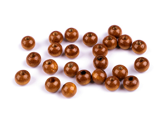 Perline in legno, Ø 8 mm
