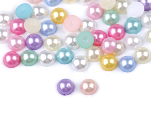 Mezze perle / perle da incollare, dimensioni: Ø 9 mm