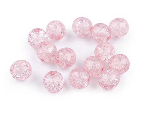 Glass Crackle Beads Ø8 mm