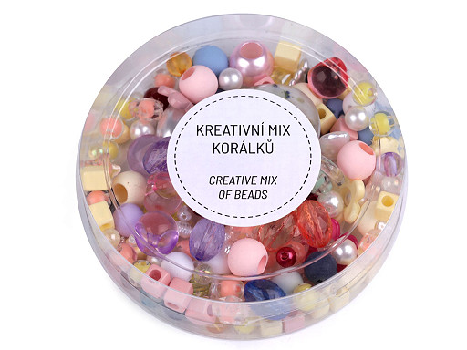 Mix creativo di perline