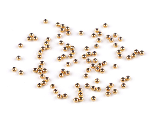 Korálky z nerezové oceli Ø3 mm