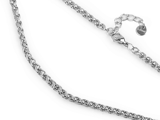 Stainless steel intertwined chain