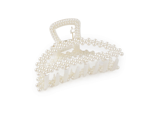 Haarklammer mit Perlen