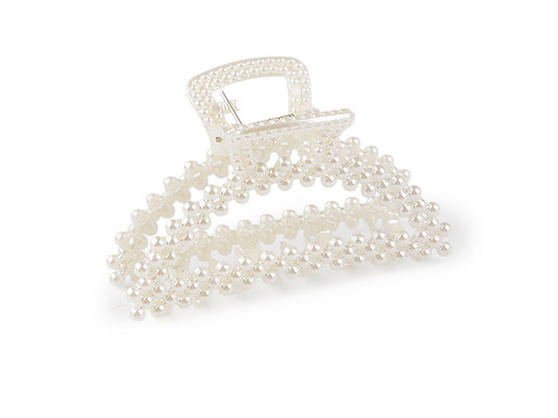 Pince/Griffe à cheveux avec perles