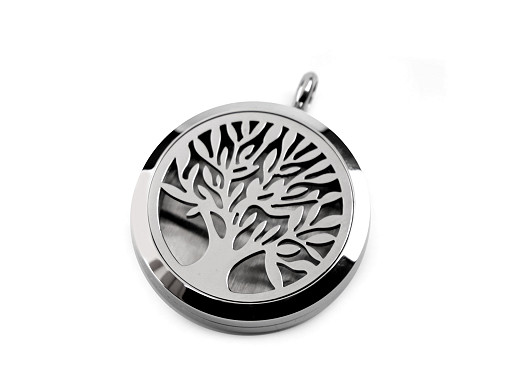 Stainless Steel Tree of Life Locket Pendant