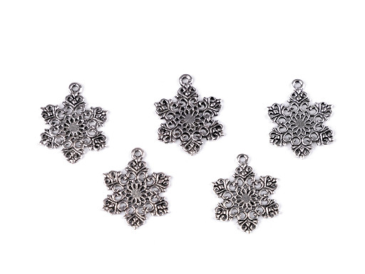 Snowflake pendant Ø19 mm