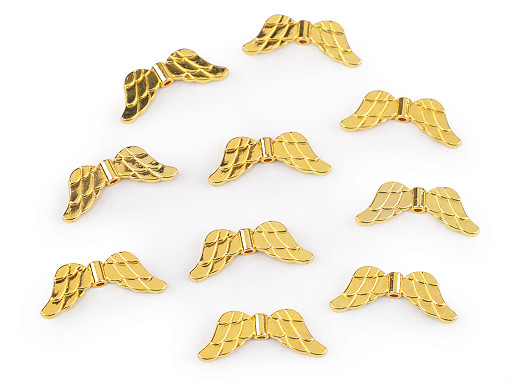 Łącznik do biżuterii anielskie skrzydła 12x29 mm