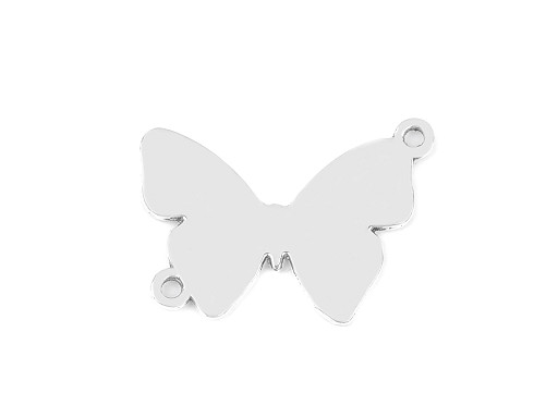 Decorative Spacer / Pendant Charm, Butterfly