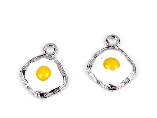 Metallanhänger/Zipper-Schlaufe Regenbogen, Wolke, Regenschirm, Herz, Ei, Fee