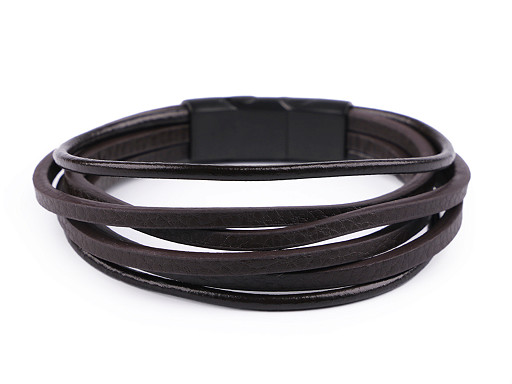 Bracciale in pelle, unisex