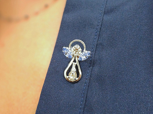 Bro / odznak trasov vloka, andl jabloneck biuterie