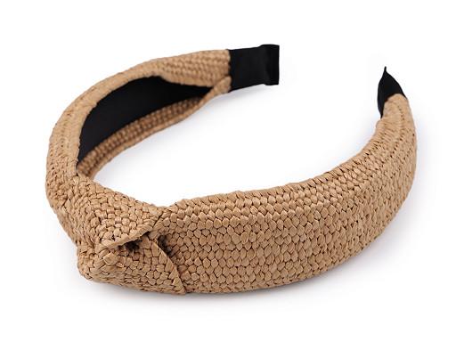 Boho-Haarreif mit Knoten, breit