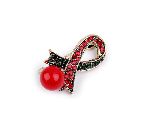 Brooch with Rhinestones