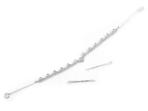 Adorno para el pelo/diadema de pedrería