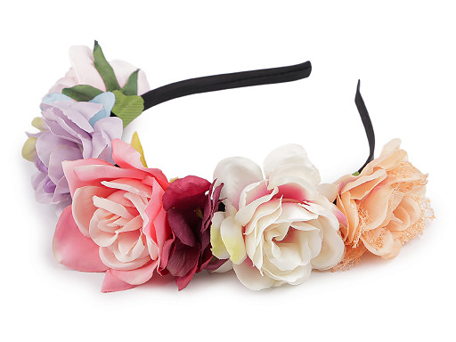Traka za glavu s cvijećem