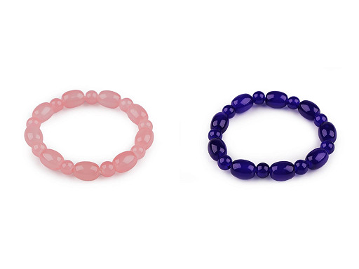 Pulsera de cuentas de cristal