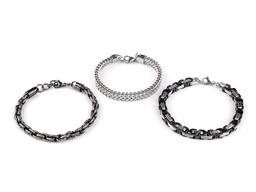 Pulsera de acero inoxidable para hombre