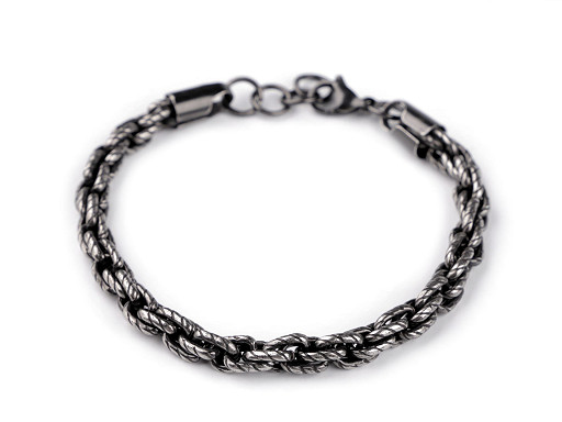 Bracciale da uomo in acciaio inox