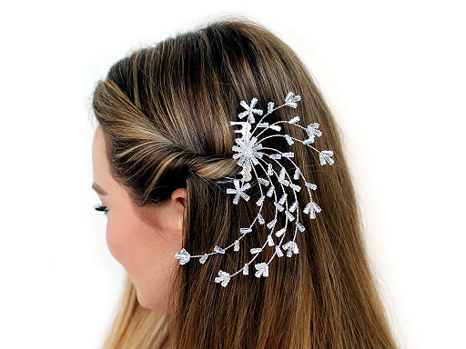 Heben do vlas s brouenmi kamnky hand made