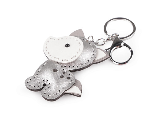 Backpack Pendant / Keychain - wolf, horse