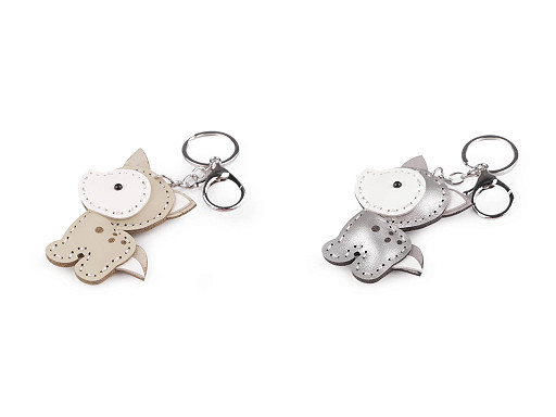 Pendentif/Porte-clés pour sac à dos - loup, cheval