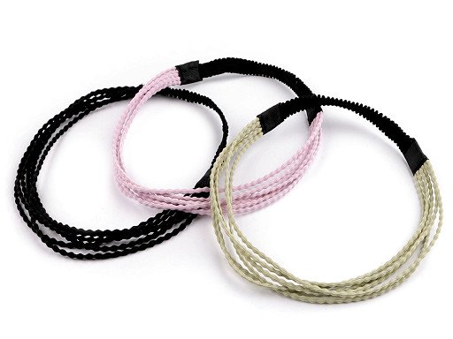 Elastic hairband, multi-row