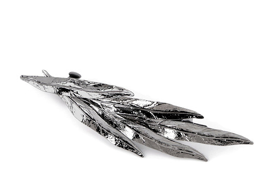 Francuska kopča za kosu, listovi