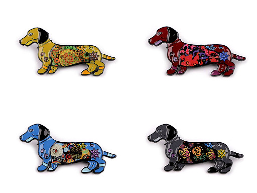 Brosche Dachshund Brosche Dachshund