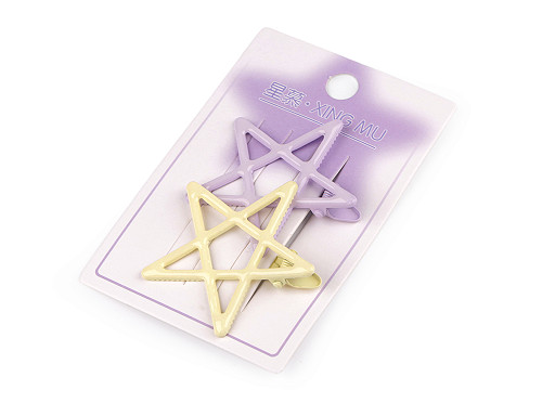 Agrafe metalice de păr, inimioare, stele, ochelari