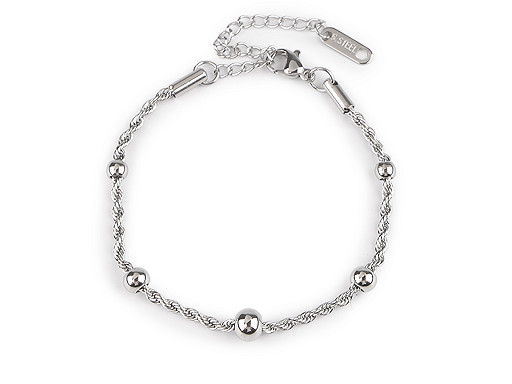 Náramok z nerezovej ocele krútený Náramok z nerezovej ocele krútený