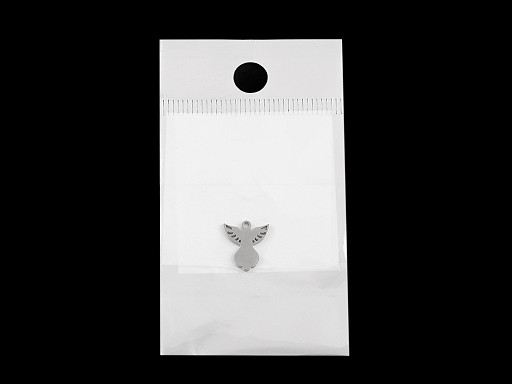 Pandantiv înger din oțel inoxidabil 11x12 mm