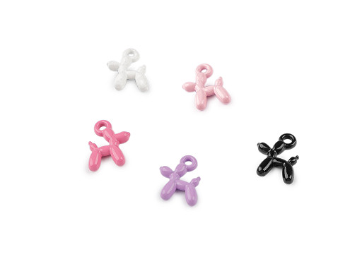 Fém medál mini kutyus 8x10 mm