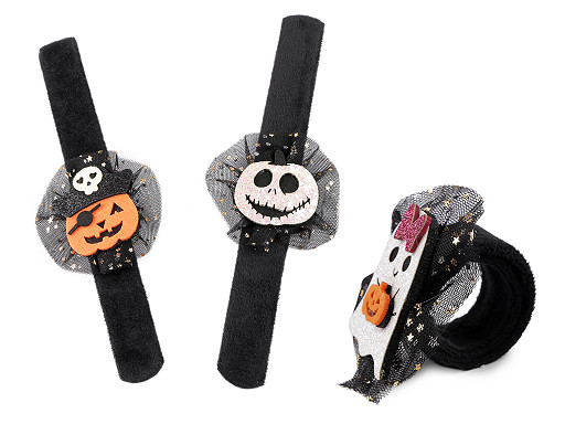 Náramek samonavíjecí Halloween / čarodějnice