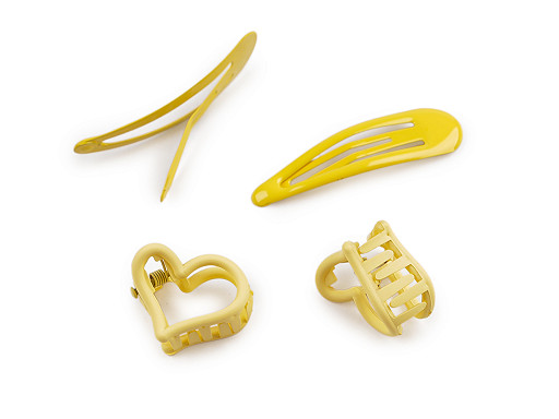 Štipce a pukačky do vlasov, sada