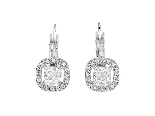 Náušnice z nerezové oceli s broušenými kamínky