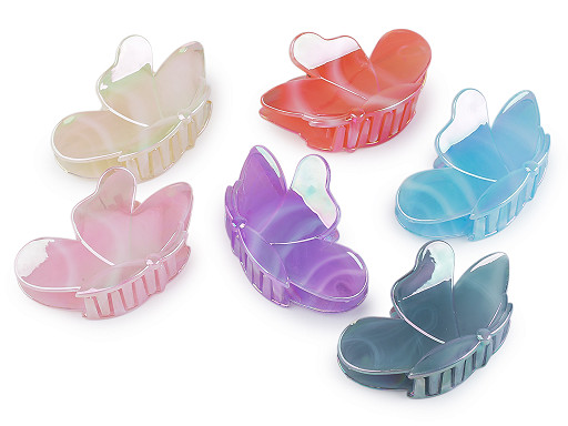 Skřipec do vlasů motýl