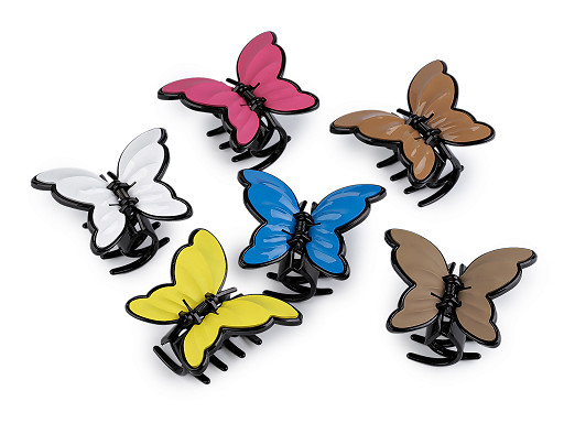 Klamra do włosów motyl