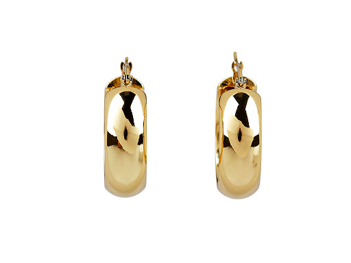 Ohrringe aus Edelstahl Ringe